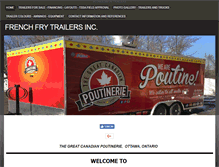 Tablet Screenshot of frenchfrytrailers.com